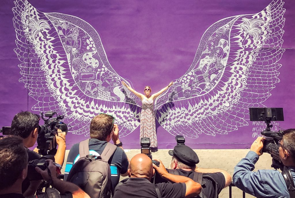 angel wings Kelsey Montague Art