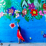 Deep Ellum Flower Garden (located on the side of Harlowe MXM)