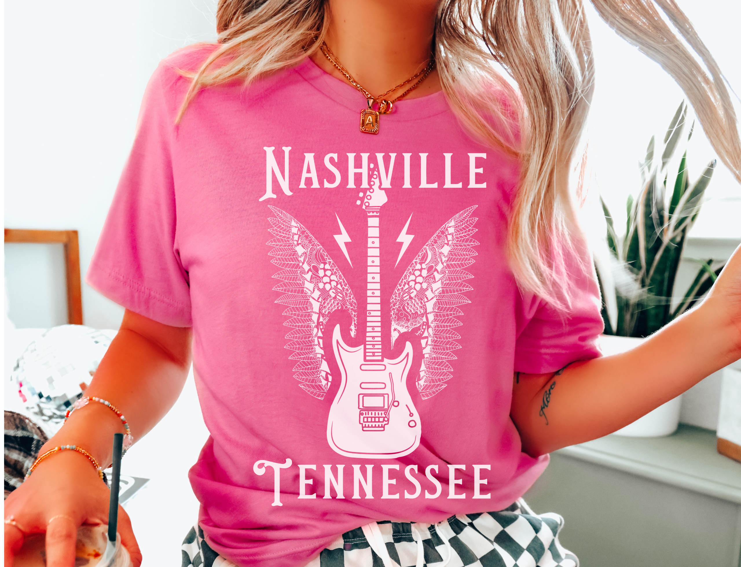 Donna Vintage Nashville Tennessee Music City Retro USA
